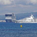 vue sur la mer de cannes