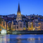 vue nocturne du centre historique pour acheter à Strasbourg