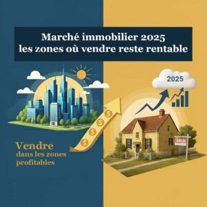 Marché immobilier 2025 : les zones où vendre reste rentable