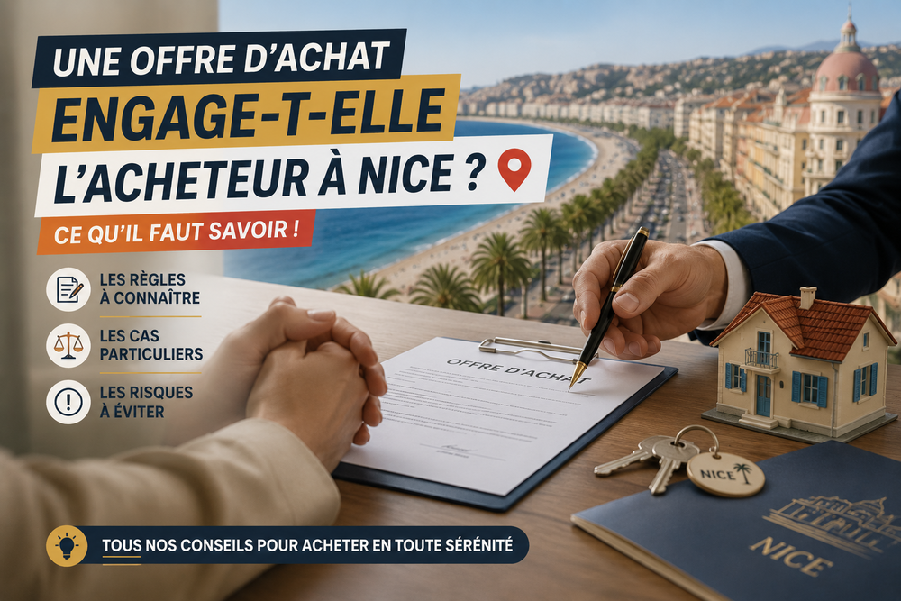 Une offre d'achat engage-t-elle l'acheteur lors d'un achat immobilier à Nice