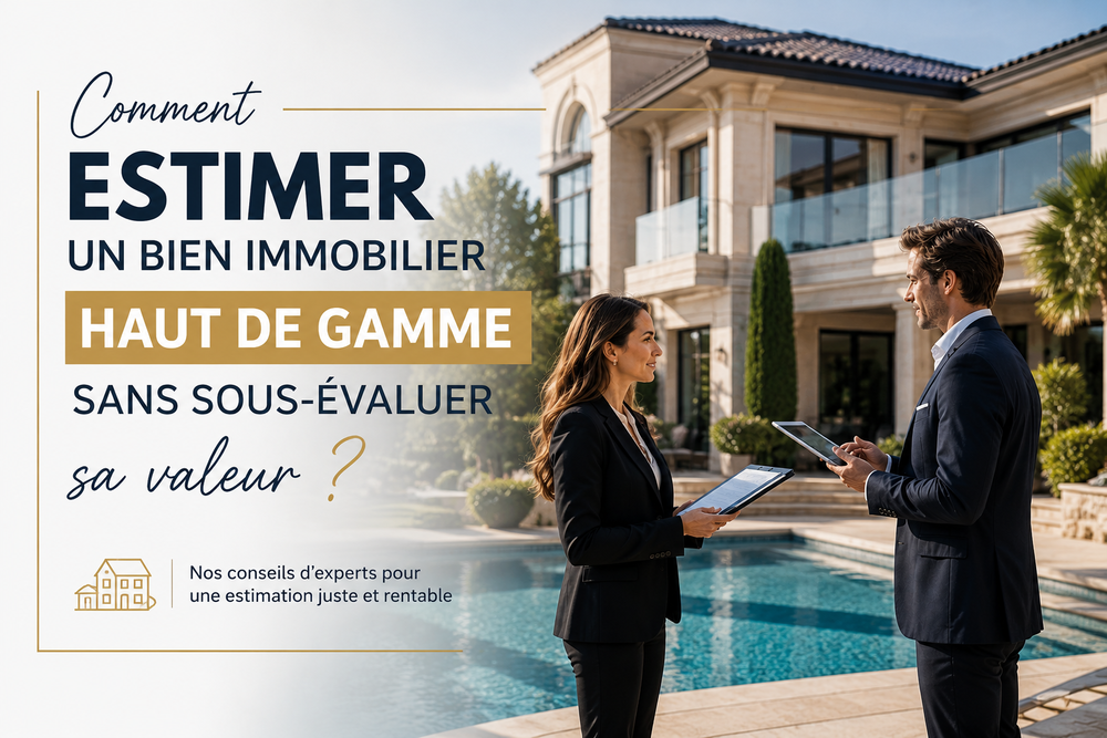 Estimer un bien immobilier haut de gamme grâce à une expertise immobilière de prestige