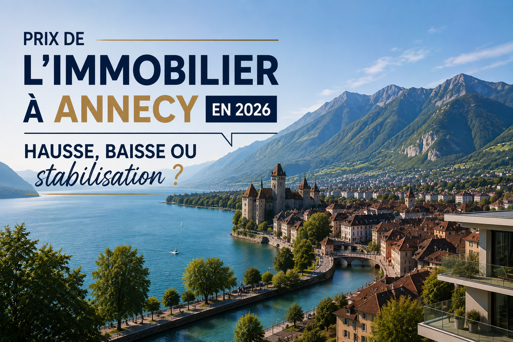 Prix de l’immobilier à Annecy en 2026