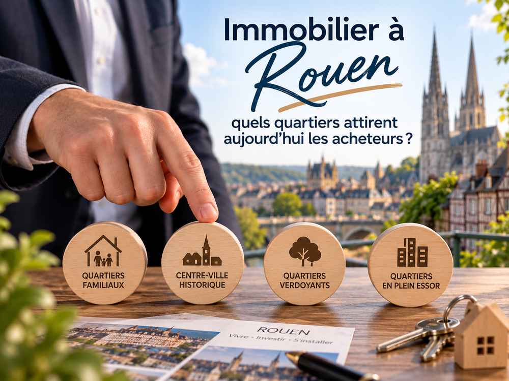 Immobilier à Rouen, biens immobiliers et patrimoine de la ville
