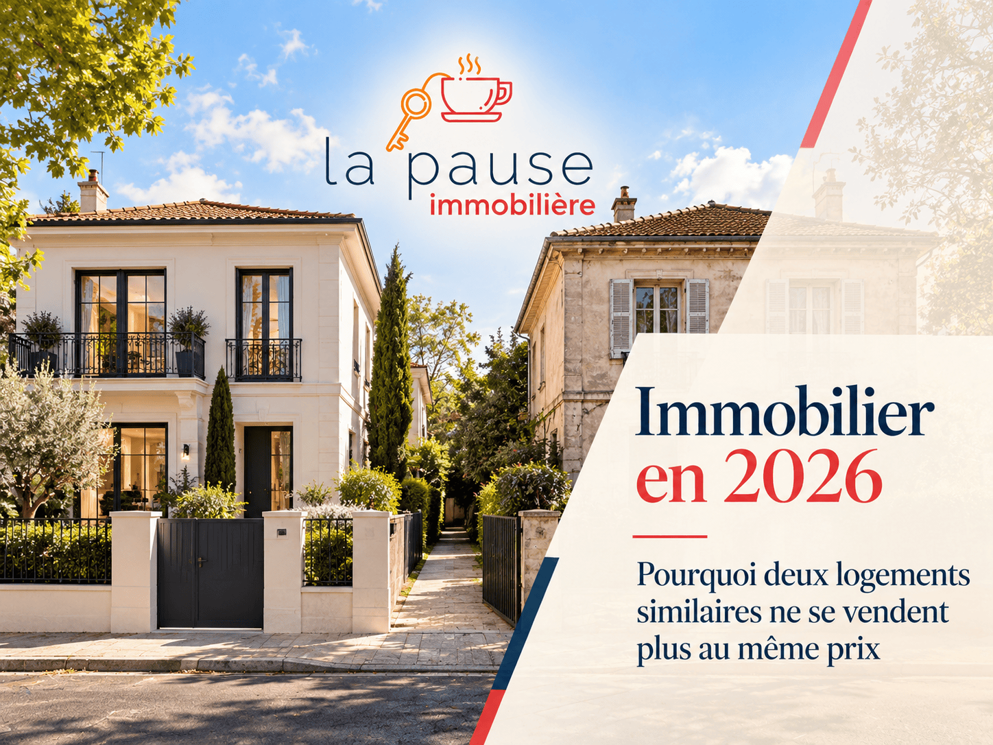 Deux maisons, deux valeurs en 2026